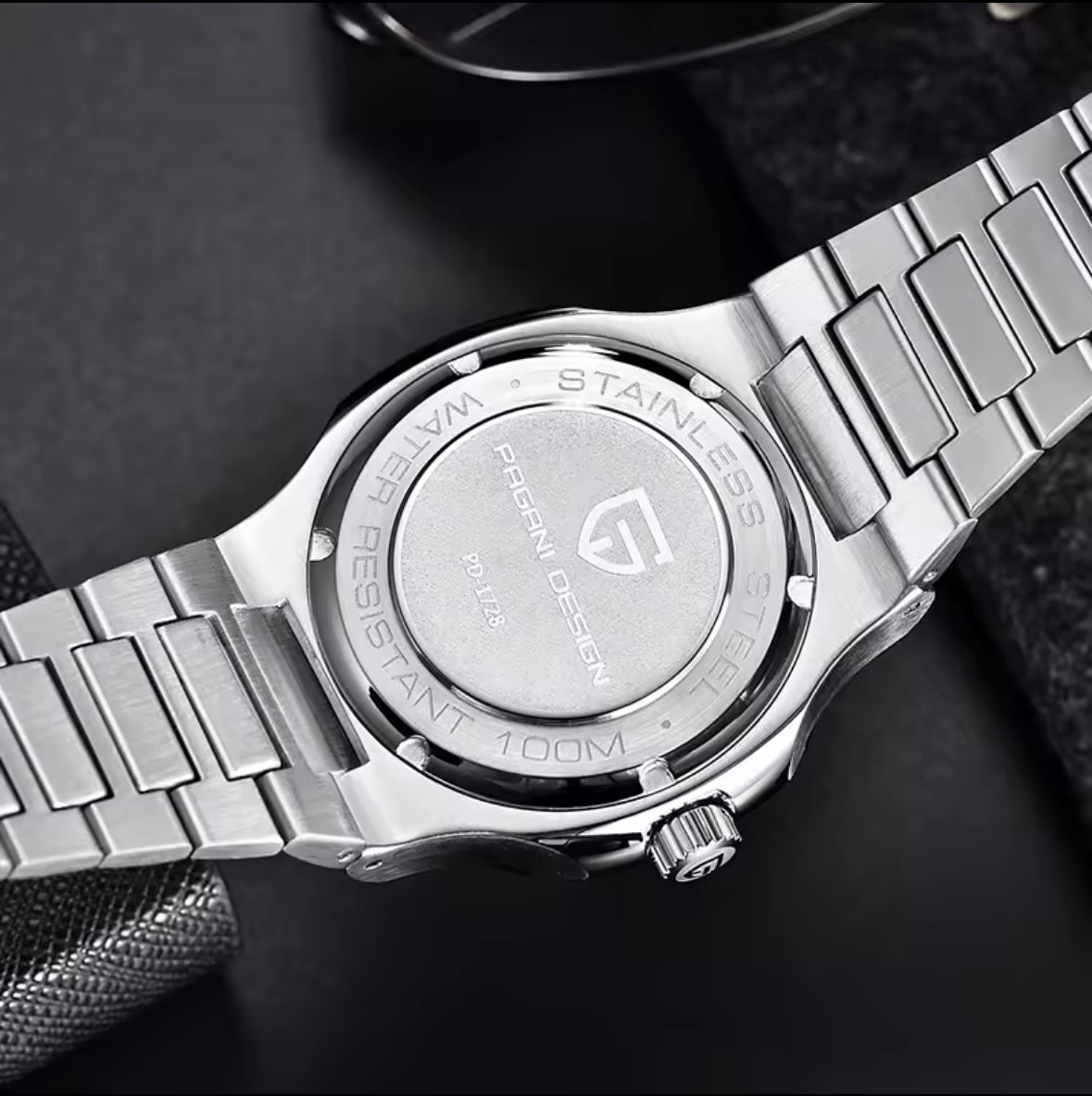 Montre Automatique Pagani Design – Acier Inoxydable Élégant, Style Sport-Chic