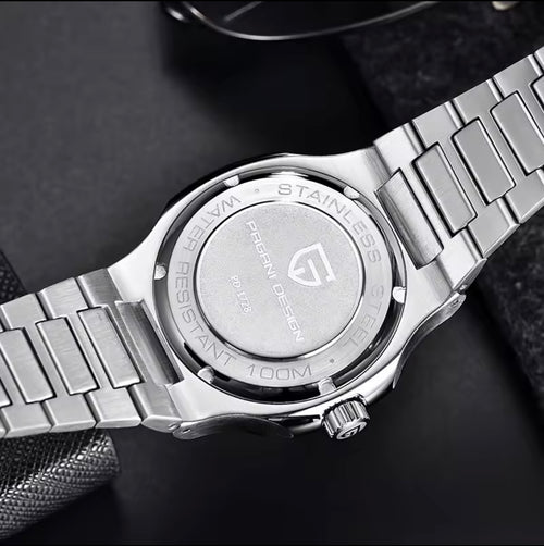 Montre Automatique Pagani Design – Acier Inoxydable Élégant, Style Sport-Chic
